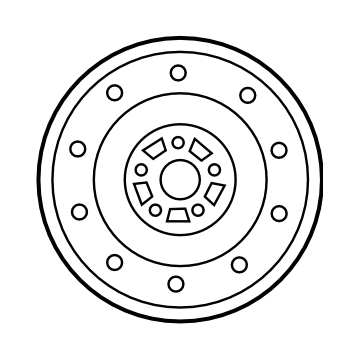 Subaru 28111FC070 Steel Disk Wheel