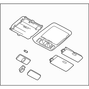 Subaru 92151SA000ES Over Head Console Assembly