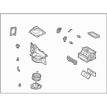 Subaru 72210SA030 Blower & Cooling Unit
