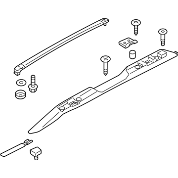 Subaru 91151AL00A Roof Rail Assembly Right