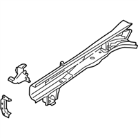 Subaru 51620AJ05B9P FRAME COMPLETE SIDE FRONT LEFT