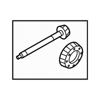 Subaru 38104AA130 PINION & CROWN GEAR SET