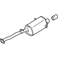 Subaru 44300SA111 MUFFLER ASSY