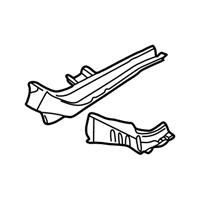 Subaru 51620FE052 FRAME SIDE FRONT COMPLETE REAR LH