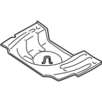 Subaru 52122AE11A FLOOR PAN REAR COMPLETE