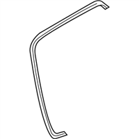 Subaru 63516AJ10A WEATHERSTRIP DOOR REAR GATE