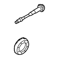 Subaru 38104AA460 GEAR SET