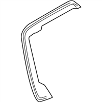 Subaru 63516AG00A WEATHERSTRIP DOOR REAR GATE