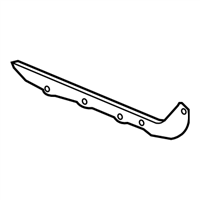 Subaru 57707AJ35A BRACKET SIDE UPPER REAR OBKLH