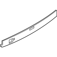 Subaru 57705AJ02B ENERGY ABSORBER REAR BUMPE