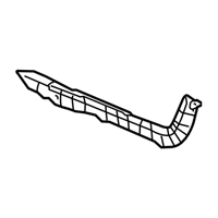 Subaru 57707AJ31A BRACKET SIDE UPPER REAR SDNLH