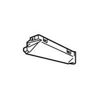 Subaru 57731AJ01A COVER BUMPER SIDE LOWER LH