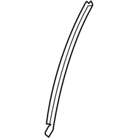 Subaru 62240SG010 SASH ASSEMBLY DOOR REAR LWLH