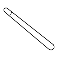 Subaru 86323FG100 ANTENNA ROD EXP
