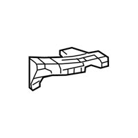 Subaru 57707AL27A BRACKET CORNER REAR LEFT