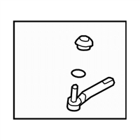 Subaru 34161SA001 TIE ROD END ASSY