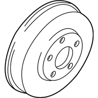 Subaru 26340AA010 BRAKE DRUM RH