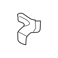 Subaru 20466FG000 CLAMP STABILIZER BUSHING