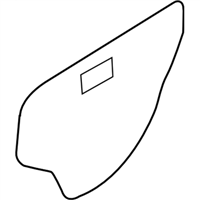 Subaru 62244AE00A SEALING COVER DOOR REAR