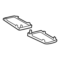 Subaru 92153SG000 LENS MAP LAMP RIGHT