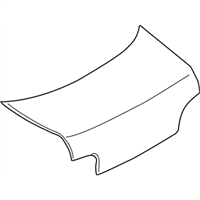Subaru 57501FA050 TRUNK LID COMPLETE