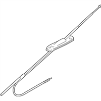 Subaru Legacy Antenna - 86321AE06A Antenna Assembly TRK