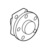 28373SC000 Genuine Subaru HUB COMPLETE FRONT AXLE