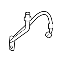 Subaru 26541FJ051 BRAKE HOSE REAR LEFT