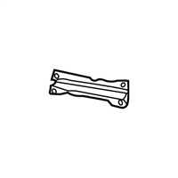 Subaru 50866FE030 STAY COMPLETE COWLING SIDE RH