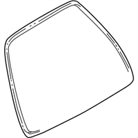 Subaru 63516AE00B WEATHERSTRIP DOOR REAR GATE