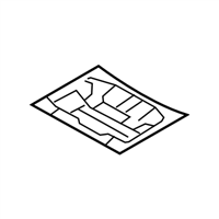 Subaru 52122FG0719P FLOOR PAN COMPLETE REAR