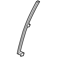 Subaru 62240FJ0119P SASH ASSY PTN REAR WLH