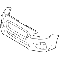 Subaru 57704VA000 BUMPER FACE FRONT SDN