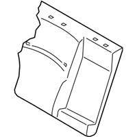 Subaru 64350AL00AVH SEAT COVER BACKREST ASS