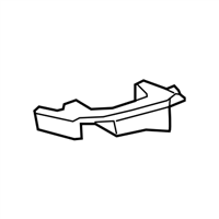 Subaru 57707AL25A BRACKET CORNER REAR LEFT