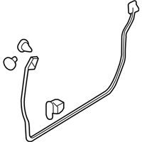 Subaru 63511AG01A WEATHERSTRIP DOOR FRONT LH
