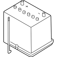 Subaru Outback Car Batteries - 82110AA060 Battery 75D