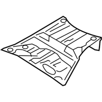 Subaru 52122AJ10A9P FLOOR PAN FRONT