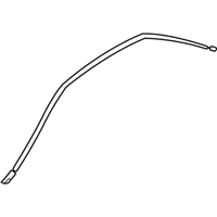 91012FA000 Genuine Subaru MOULDING Roof RH