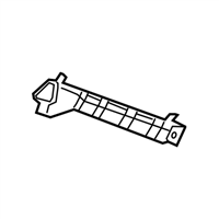 Subaru 57707SC050 BRACKET FRONT BUMPER SIDE LH C0C