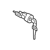 Subaru 57420AC000 KEY LOCK ASSY IGNITION AT