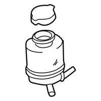 Subaru 34630AE05B RESERVOIR TANK ASSY