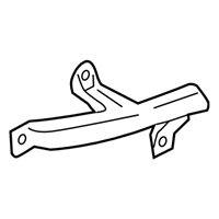 Subaru 57717FG060 BRACKET REAR BUMPER CORNER LH