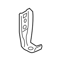 Subaru 57707AG480 BRACKET REAR BUMPER LOWER