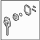 Subaru 57497FJ240 Key Plate KEYLESSCAN