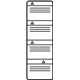 Subaru 98281AE09B Label Side Ab CAUTN