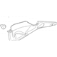 Subaru 94015FG050JJ Trim Panel Assembly D Pillar URH