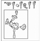 Subaru 57491FG690 Key Kit USM