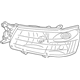Subaru 84912SA620 Head Lamp Lens & Body Left