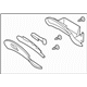 Subaru 66120XA00AEU Pocket Assembly